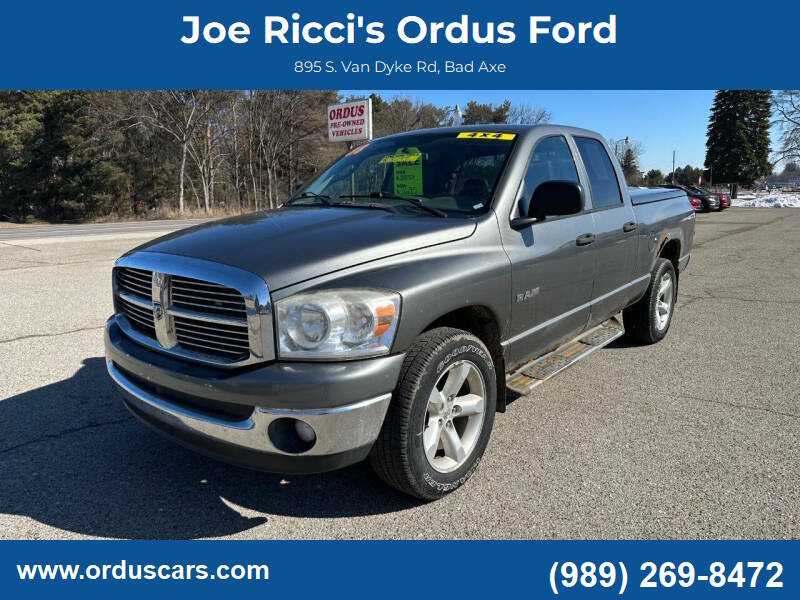 2008 Dodge Ram 1500 SLT 4dr Quad Cab 4WD SB