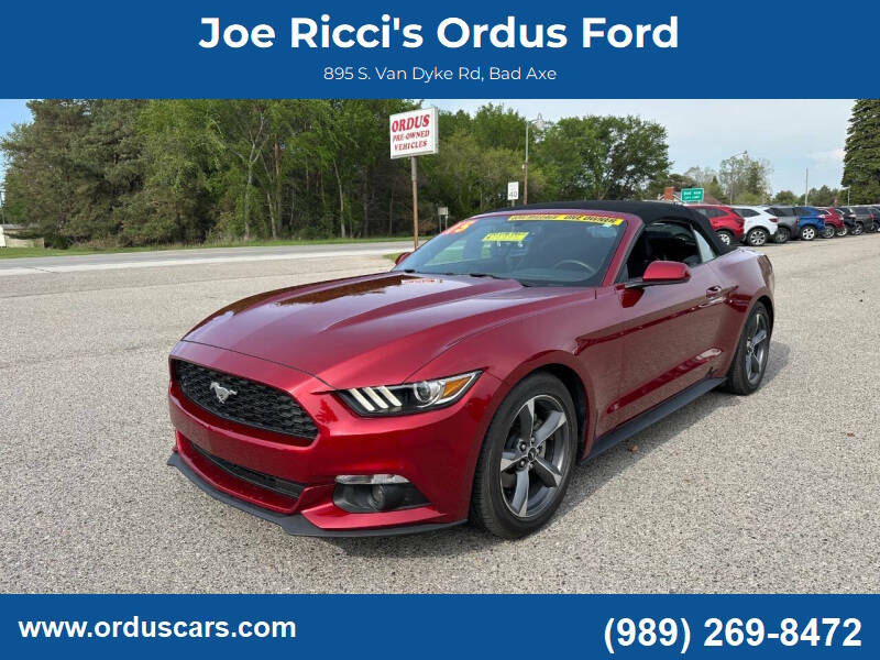 2015 Ford Mustang V6 2dr Convertible