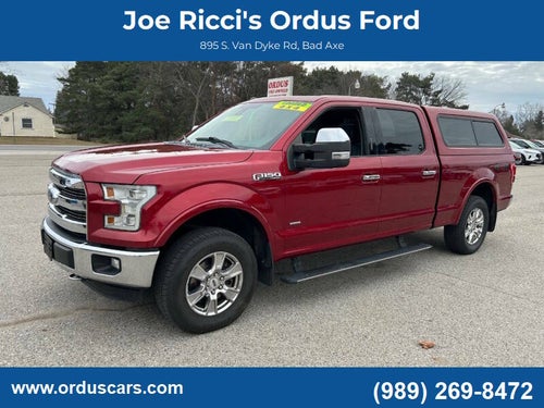 2016 Ford F-150 Lariat 4x4 4dr SuperCrew 6.5 ft. SB
