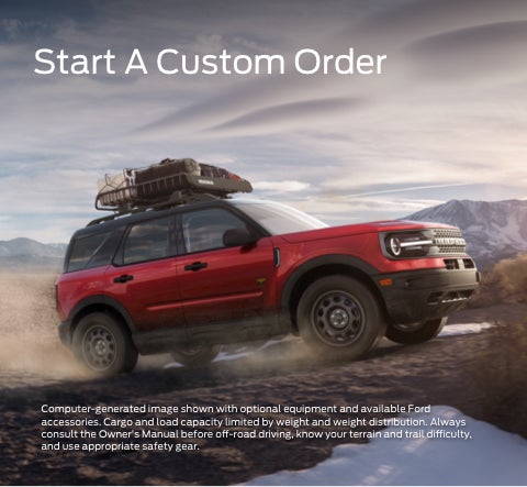 Start a custom order | Joe Ricci's Ordus Ford, LLC in Bad Axe MI