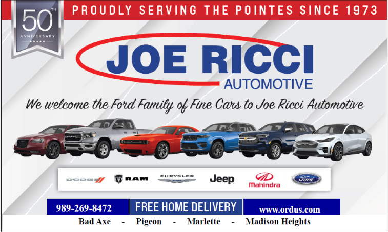ford Joe Ricci's Ordus Ford, LLC in Bad Axe MI